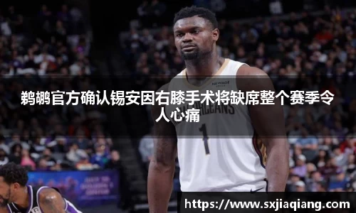 鹈鹕官方确认锡安因右膝手术将缺席整个赛季令人心痛